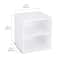 16" White Modular Cube with Shelf by Simply Tidy®